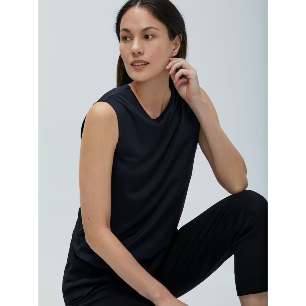 MINISTRY OF SUPPLY Womens Top Size XXS Black Pullover LUXE TOUCH TANK